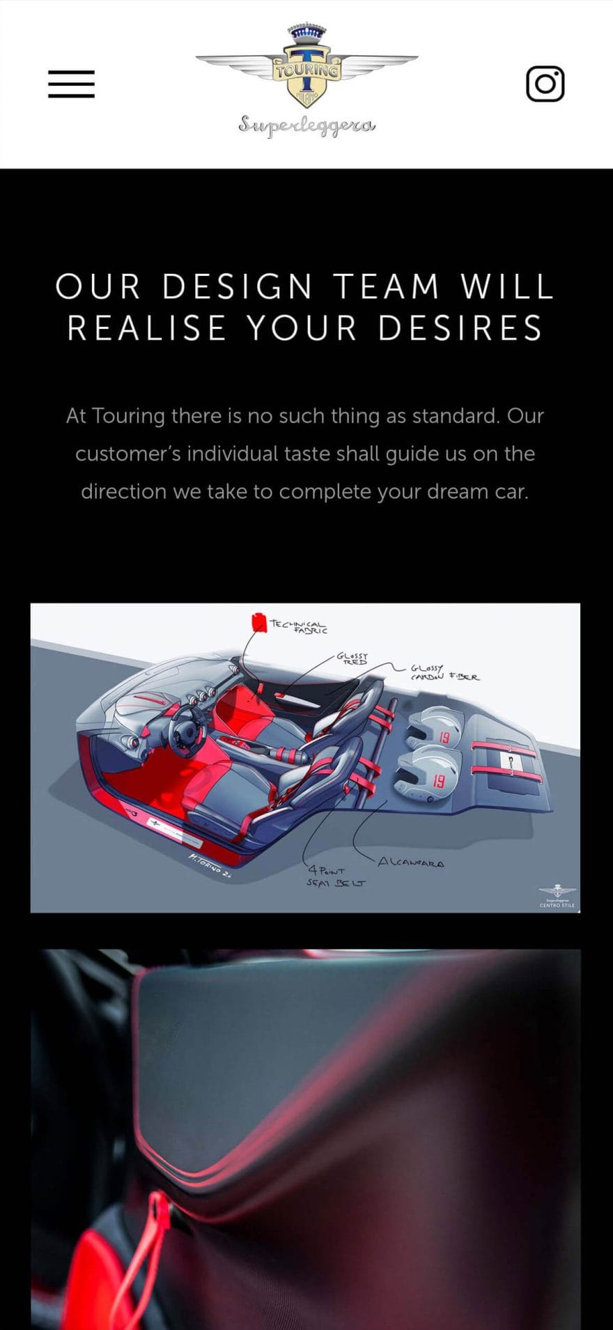 Touring Superleggera Visual