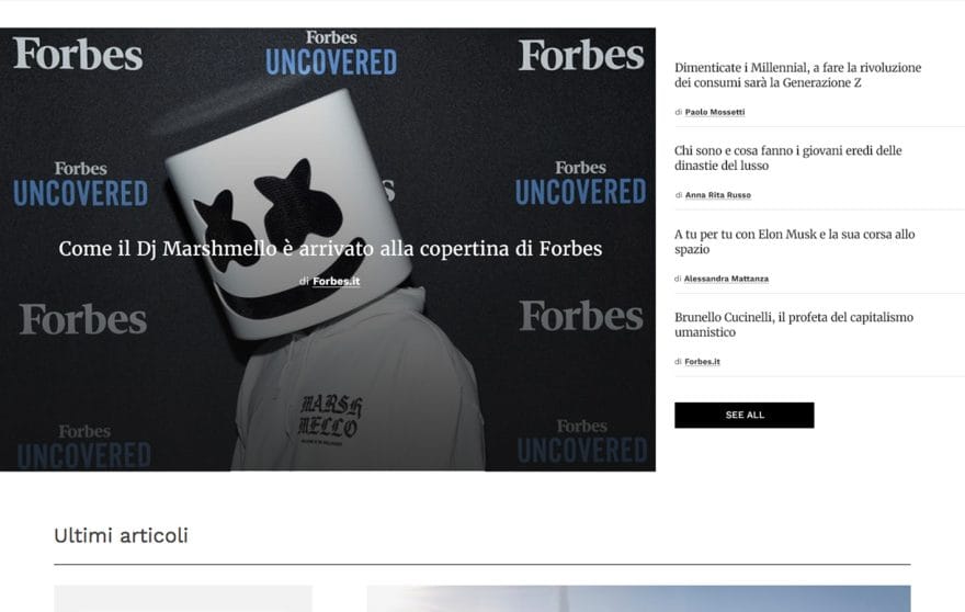 Forbes Italia Gallery Picture