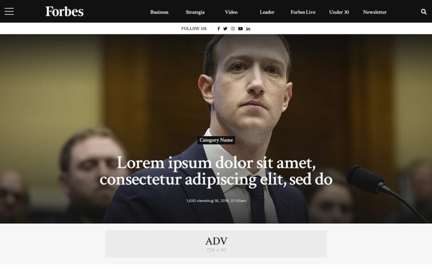 Forbes Italia Gallery Picture