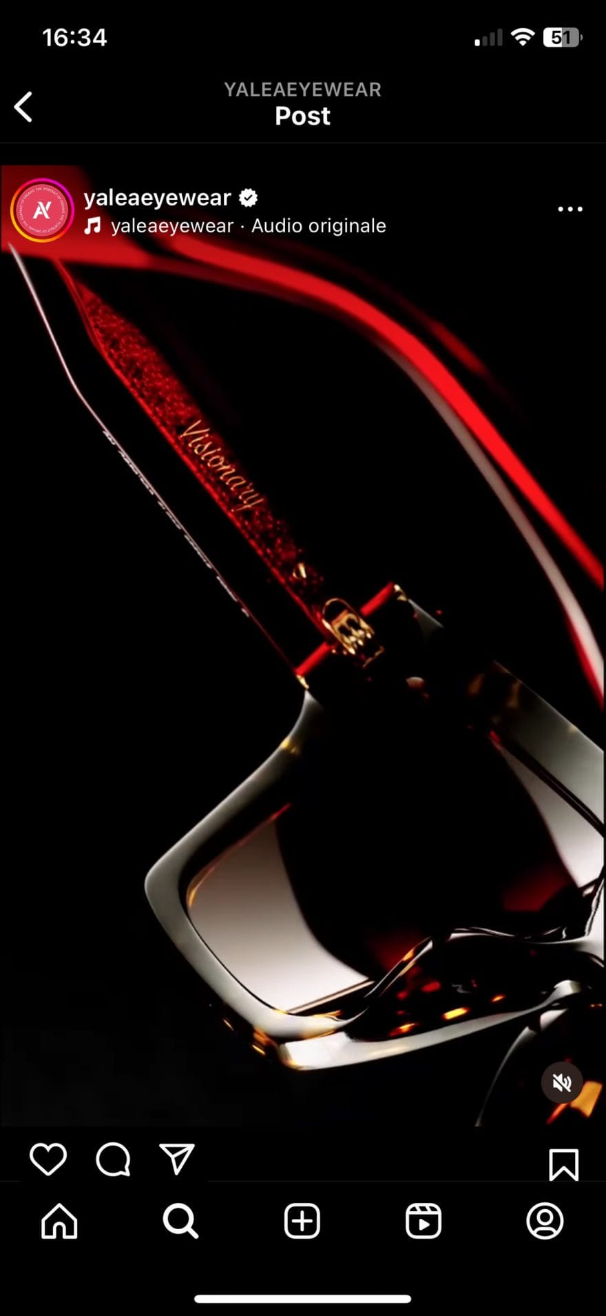 Yalea Eyewear Visual