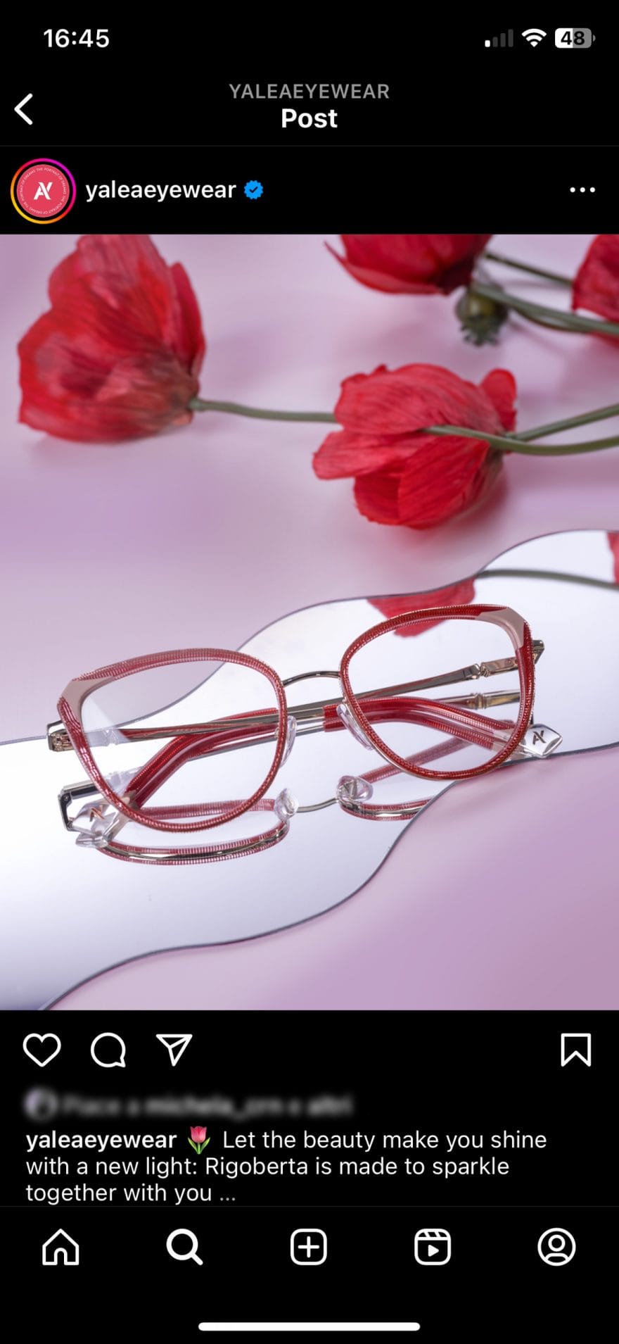 Yalea Eyewear Visual